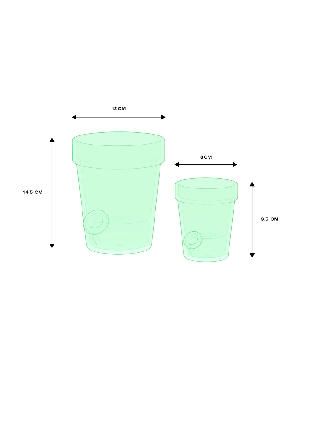 Grand et Petit Pot de Fleurs - PACK PRIMAIRE
