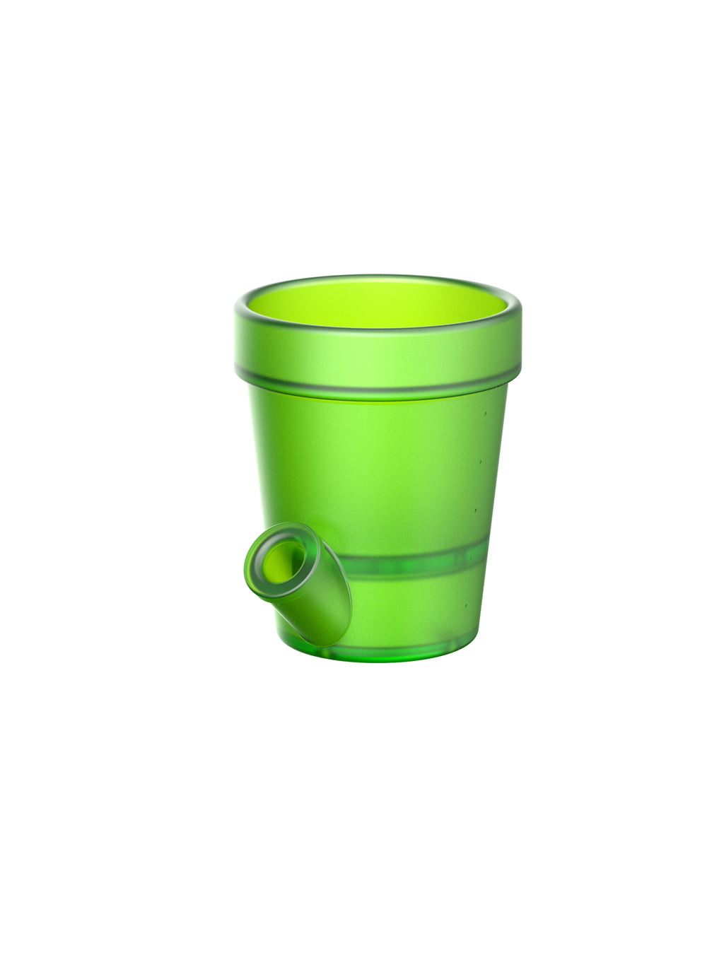 Petit Pot de Fleurs Vert