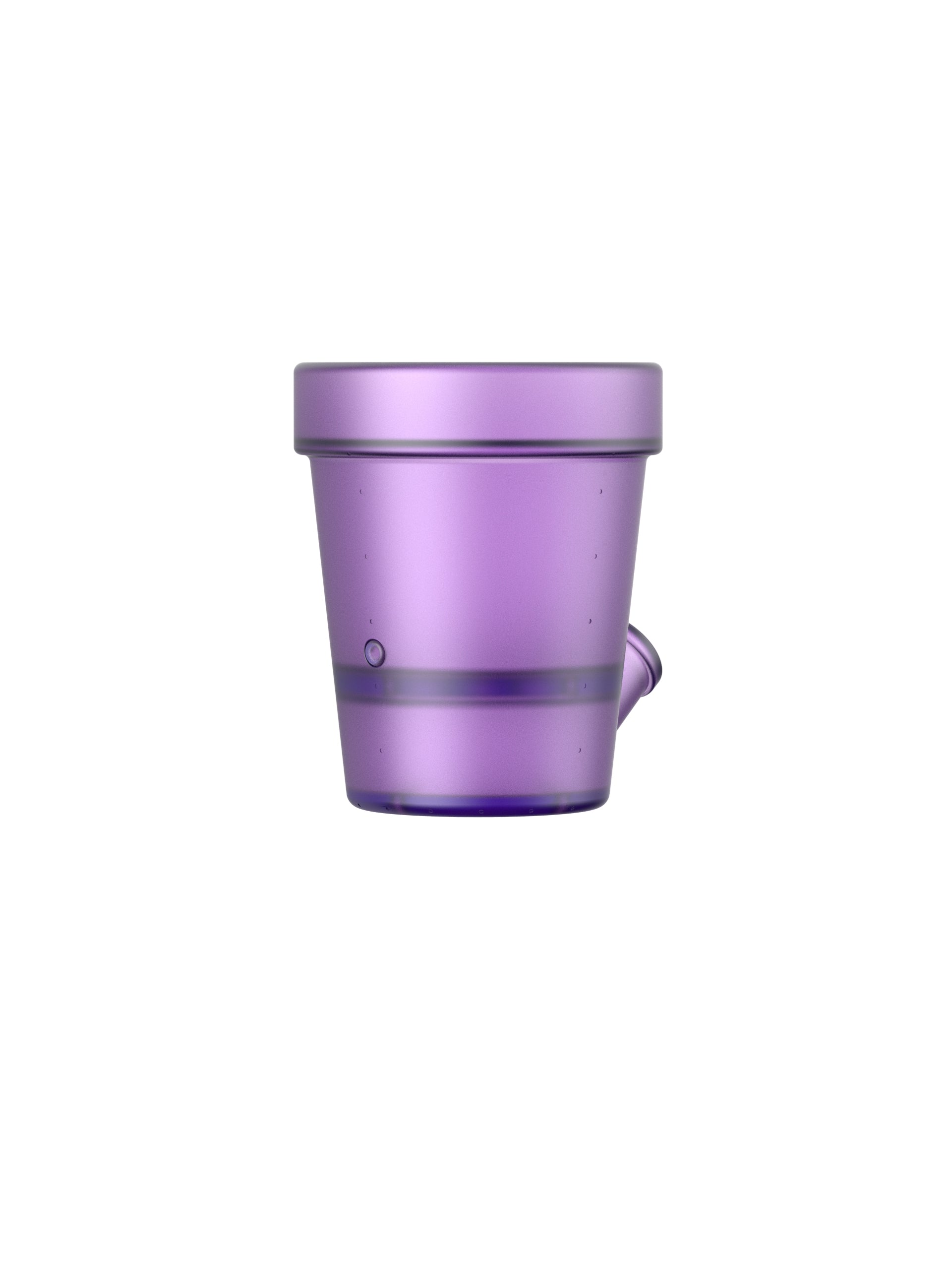 Petit Pot de Fleurs Violet