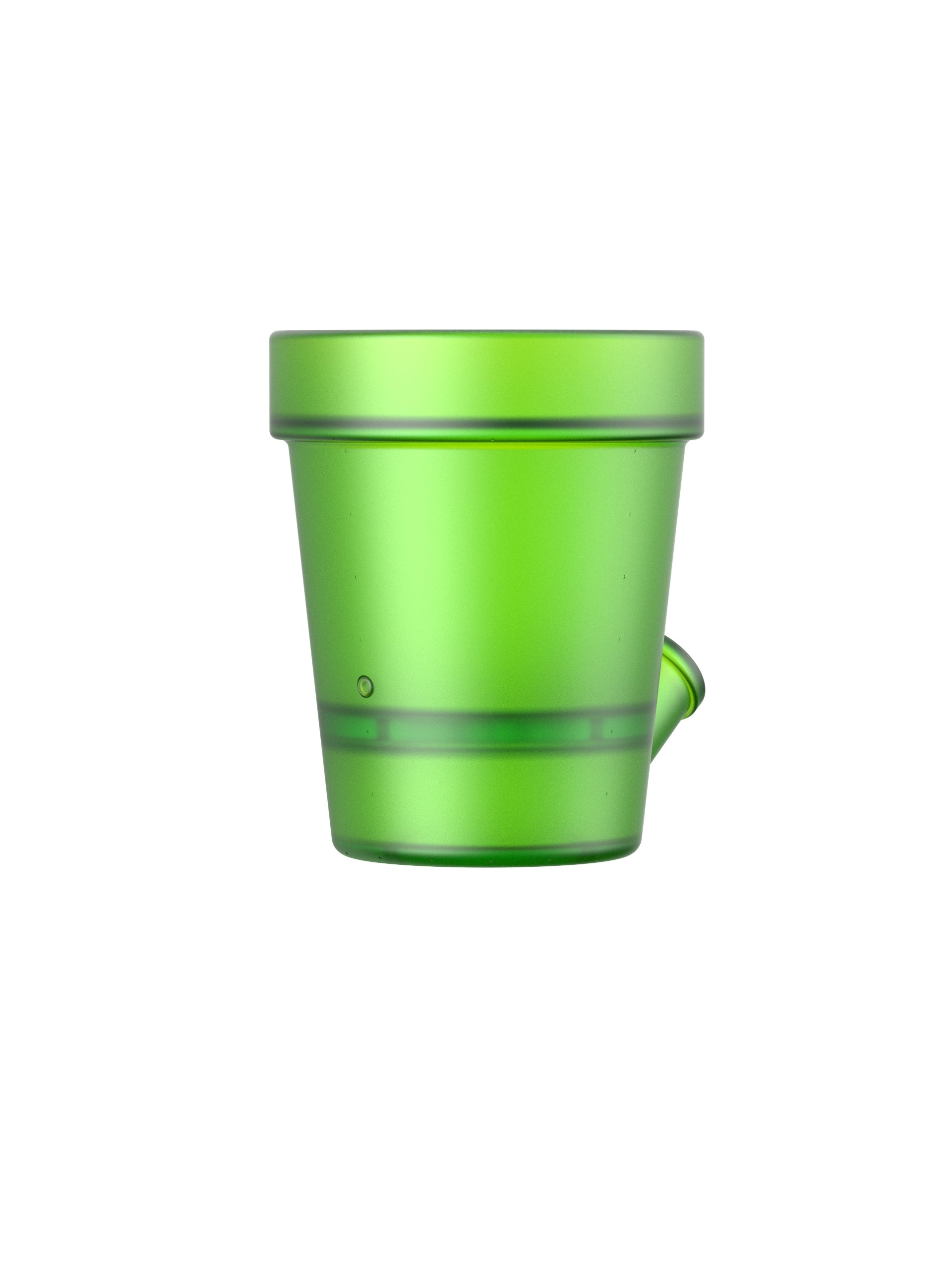 Grand Pot de Fleurs Vert