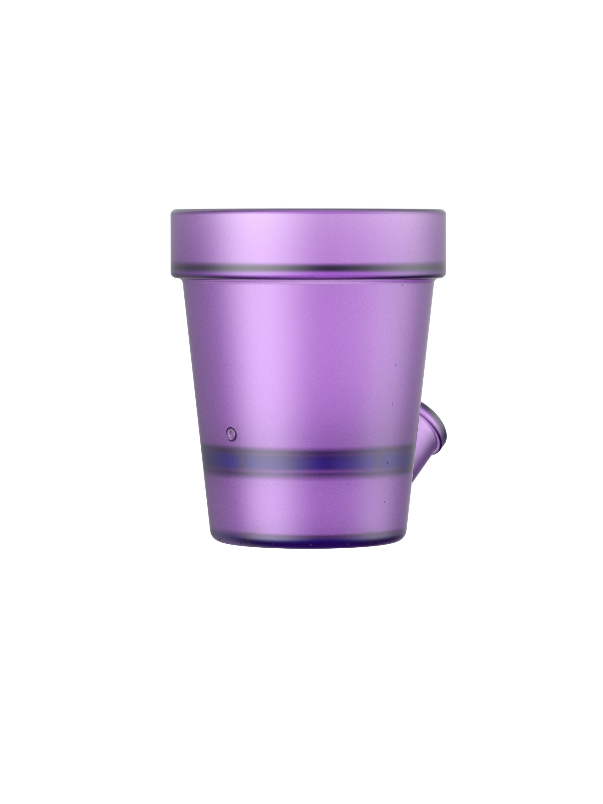 Grand Pot de Fleurs Violet