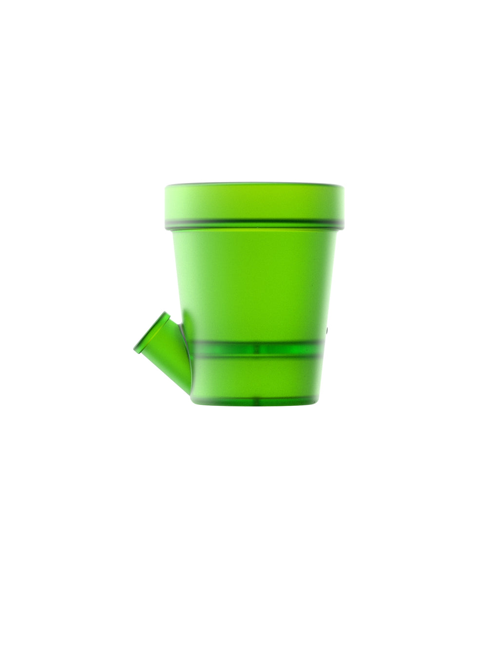 Grand Pot de Fleurs Vert