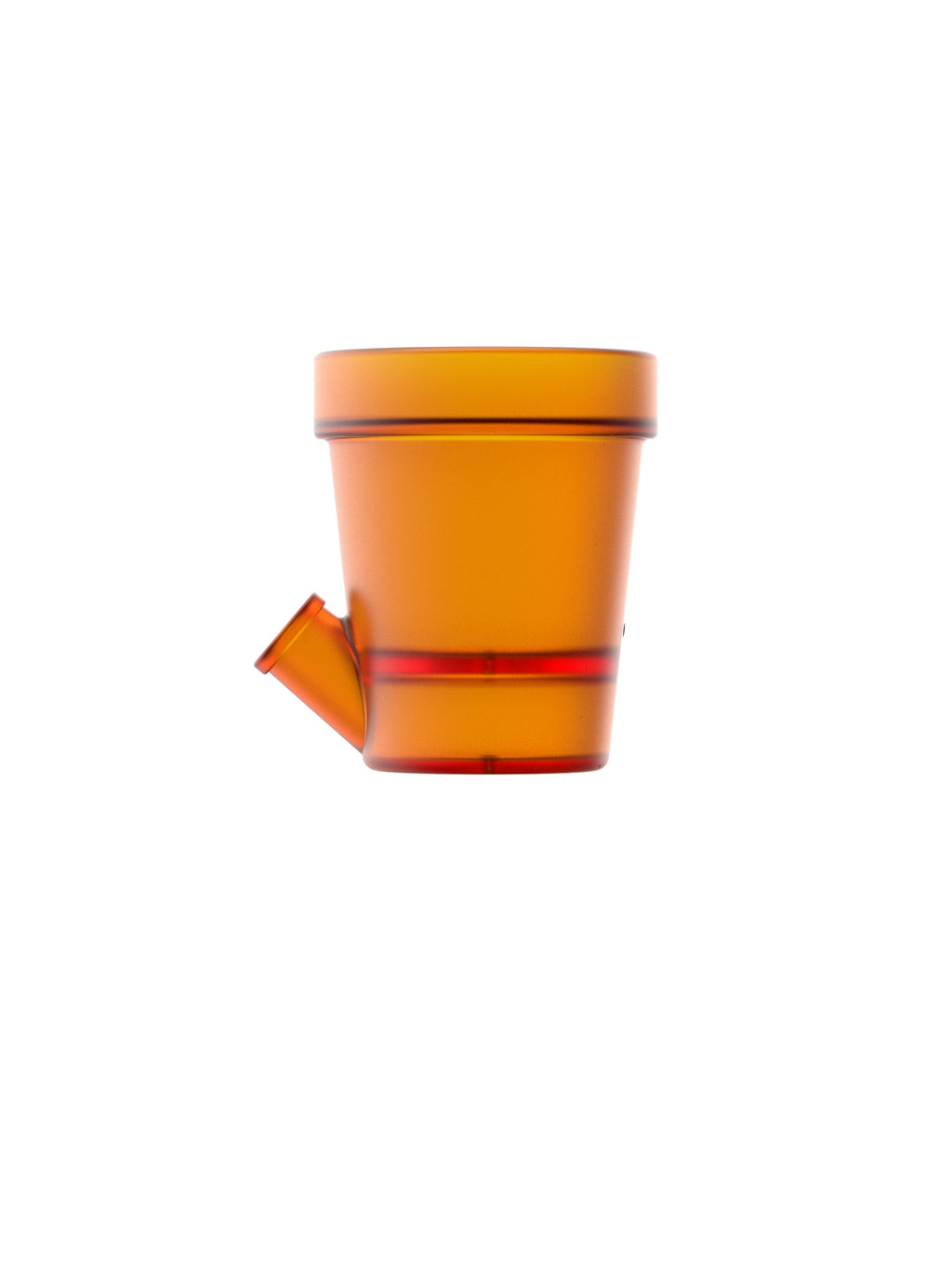 Grand Pot de Fleurs Orange