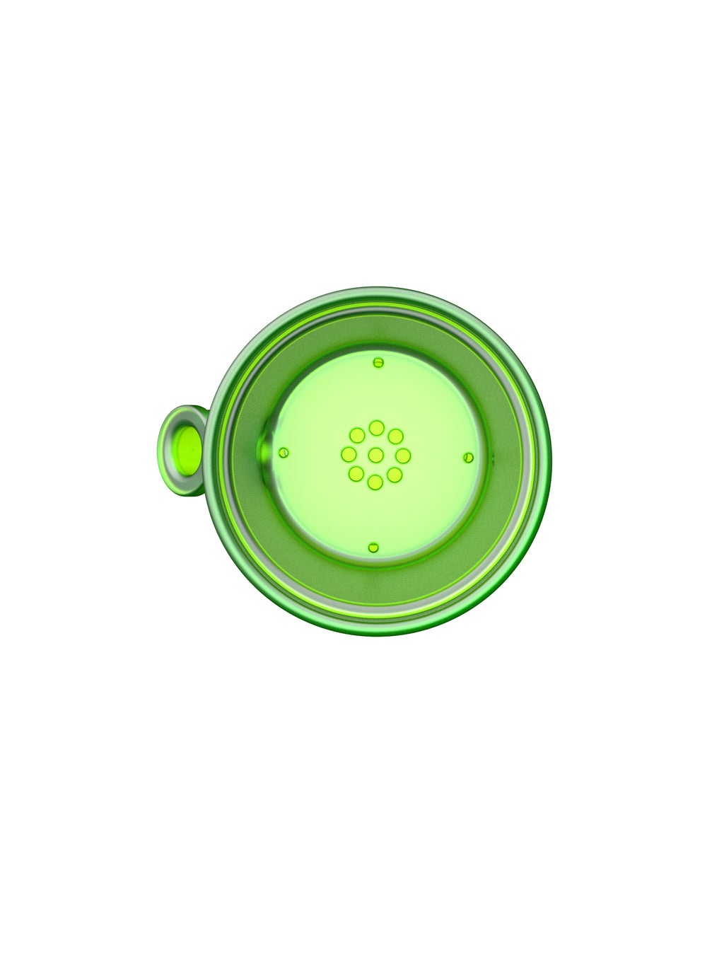 Grand Pot de Fleurs Vert
