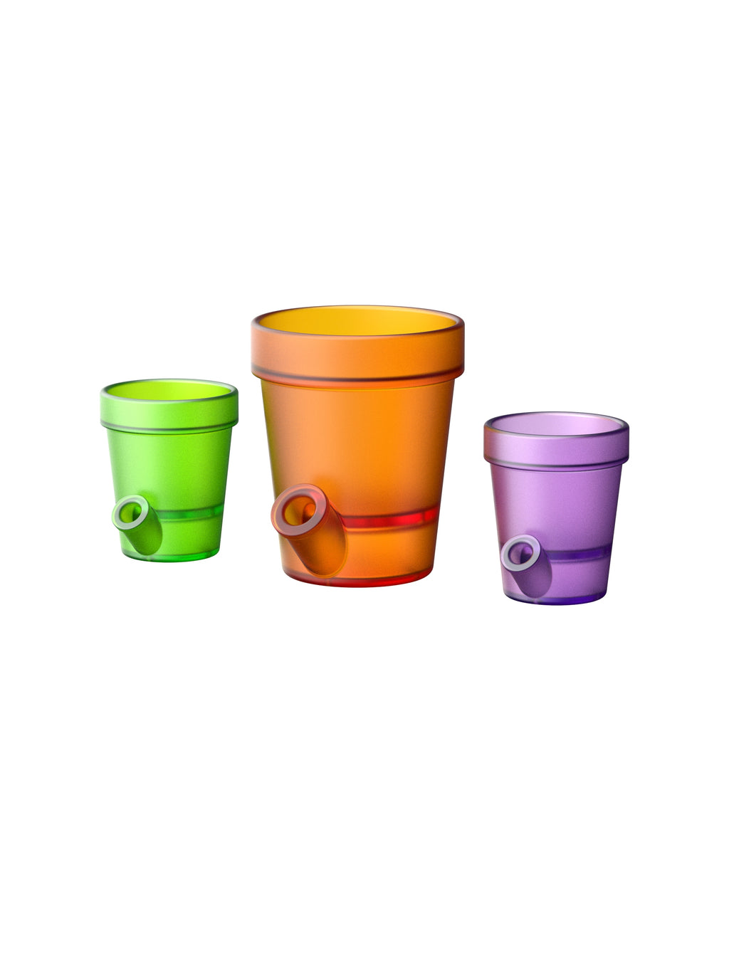 Grand et Petit Pot de Fleurs - PACK SECONDAIRE