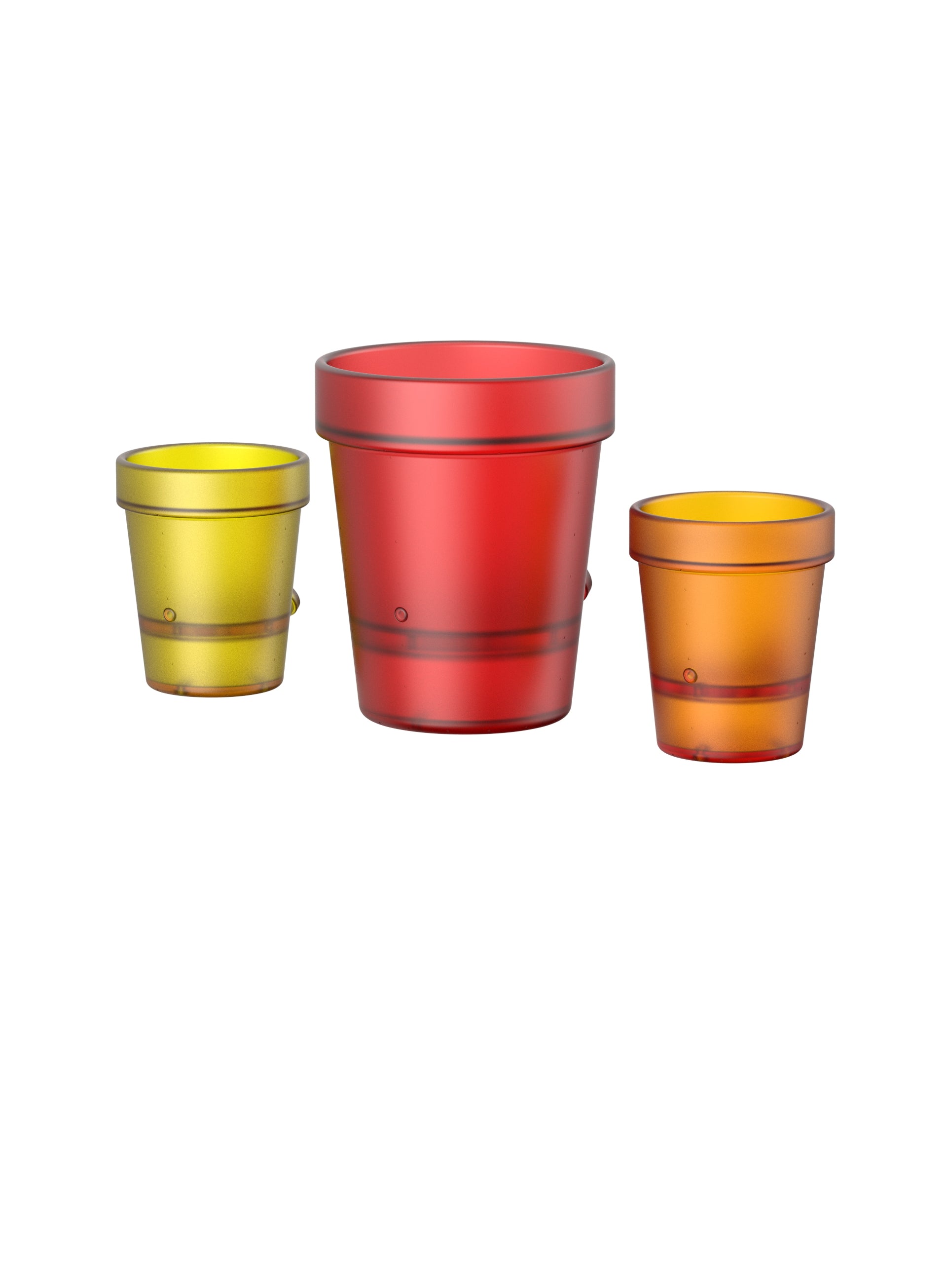 Grand et Petit Pot de Fleurs - PACK CHAUD