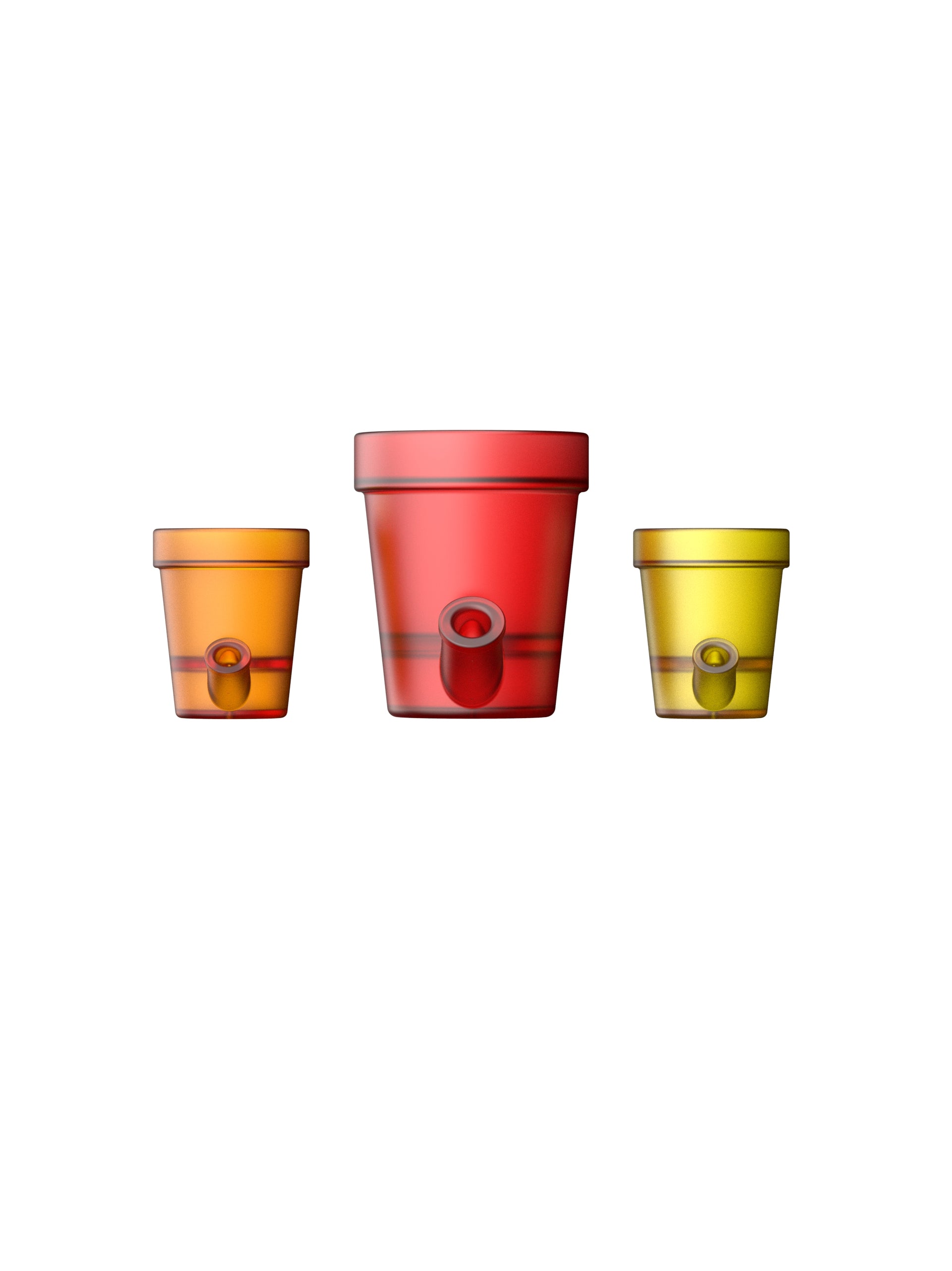 Grand et Petit Pot de Fleurs - PACK CHAUD